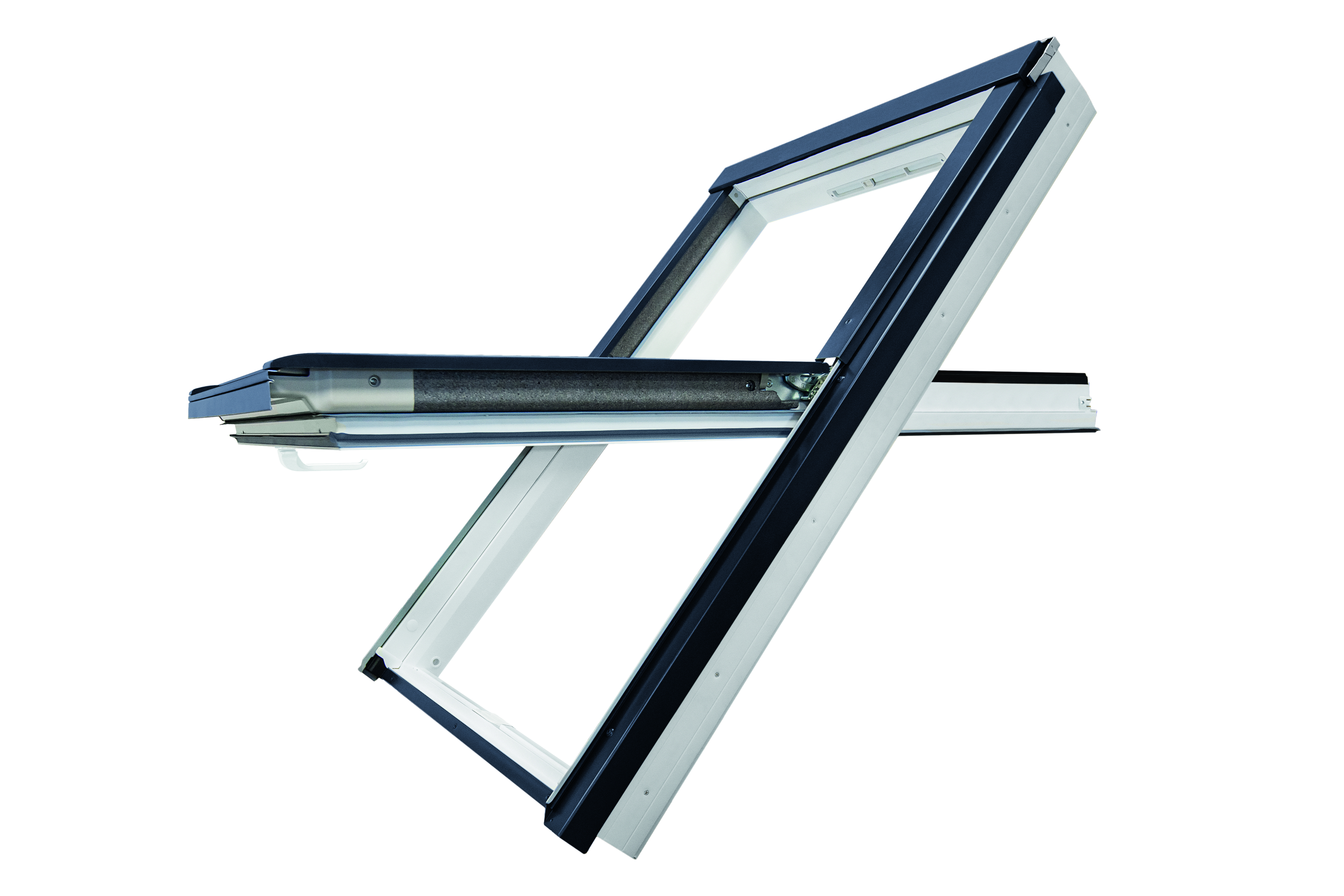 Plastové kyvné střešní okno GREENVIEW