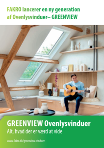 GREENVIEW tagvinduer – FAKRO’s nye vinduesserie
