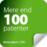 Mere end 100 patenter